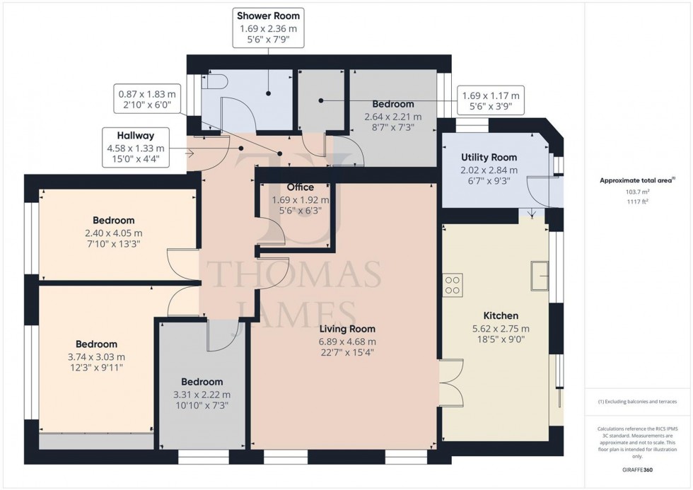Floorplan for Main Street, Kinoulton, NG12