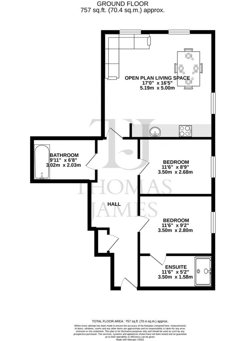 Floorplan for St Georges Mill, Humberstone Road, Leicester