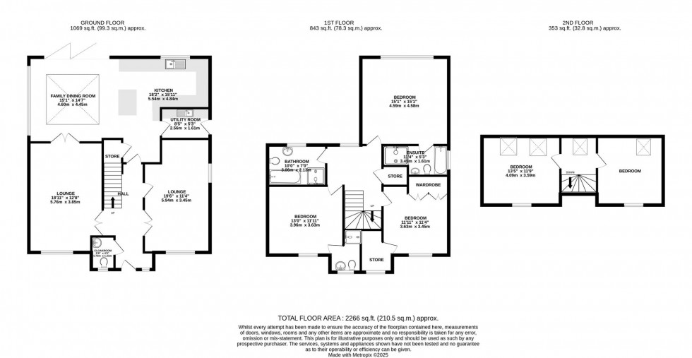 Floorplan for Walnut Grove, Cotgrave, Nottingham