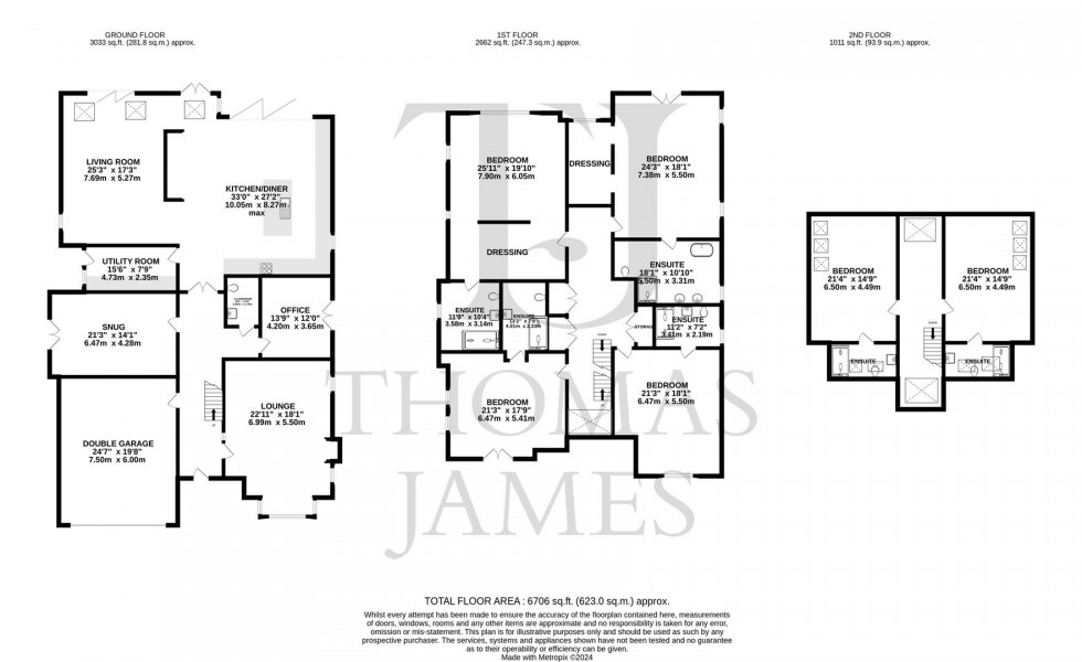 Floorplan for Loughborough Road, Ruddington, Nottingham