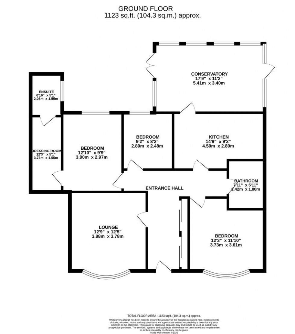 Floorplan for Rectory Place, Barton-In-Fabis, Nottingham