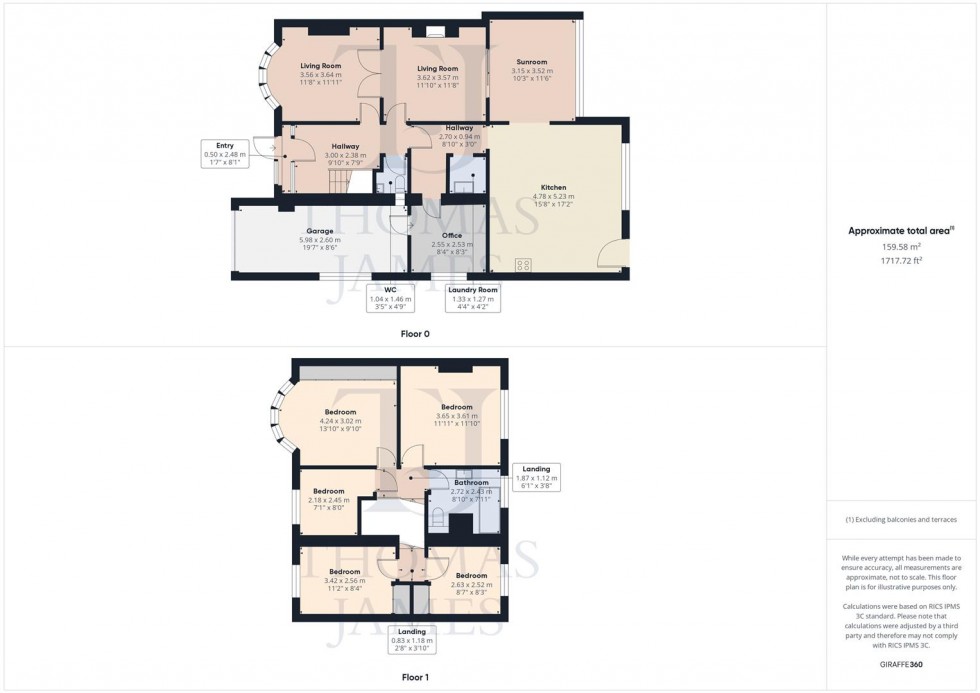 Floorplan for Lothian Road, Tollerton, Nottingham
