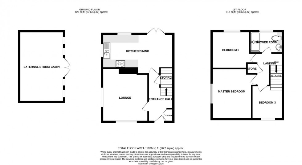 Floorplan for Ringleas, Cotgrave, Nottingham