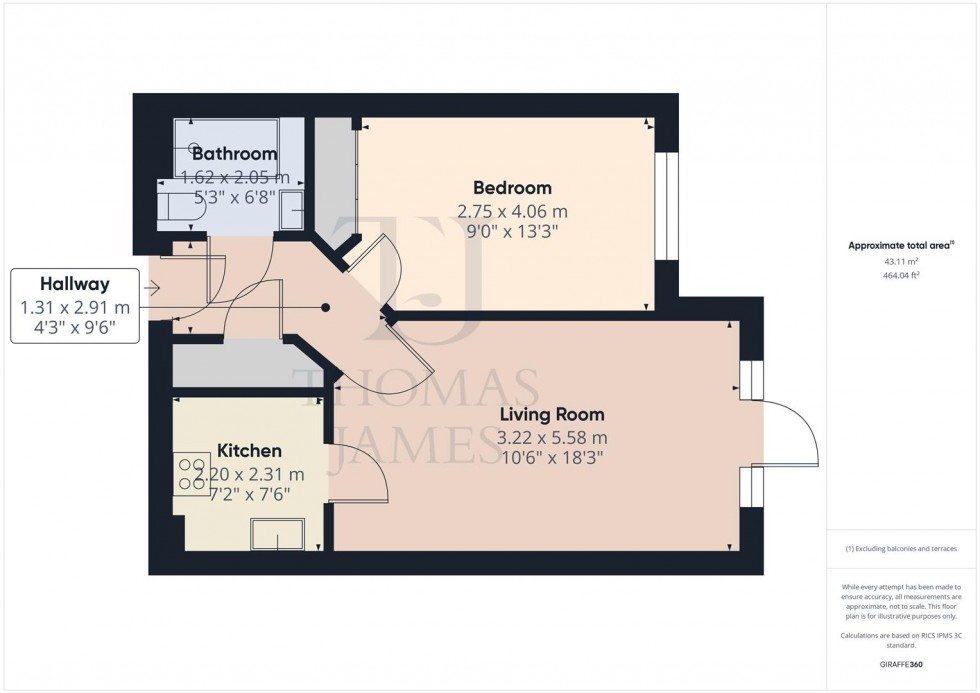 Floorplan for Manor Lodge, Manor Park, Ruddington