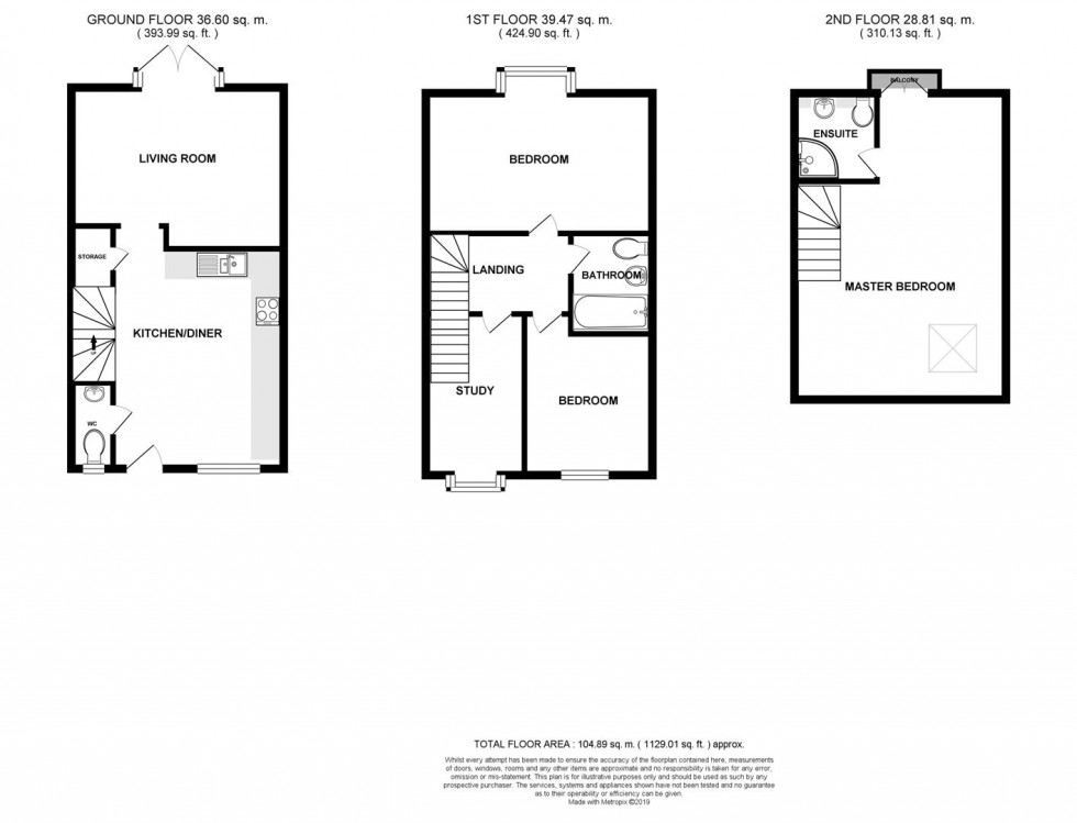 Floorplan for Diamond Cottages, Owthorpe Road, Cotgrave