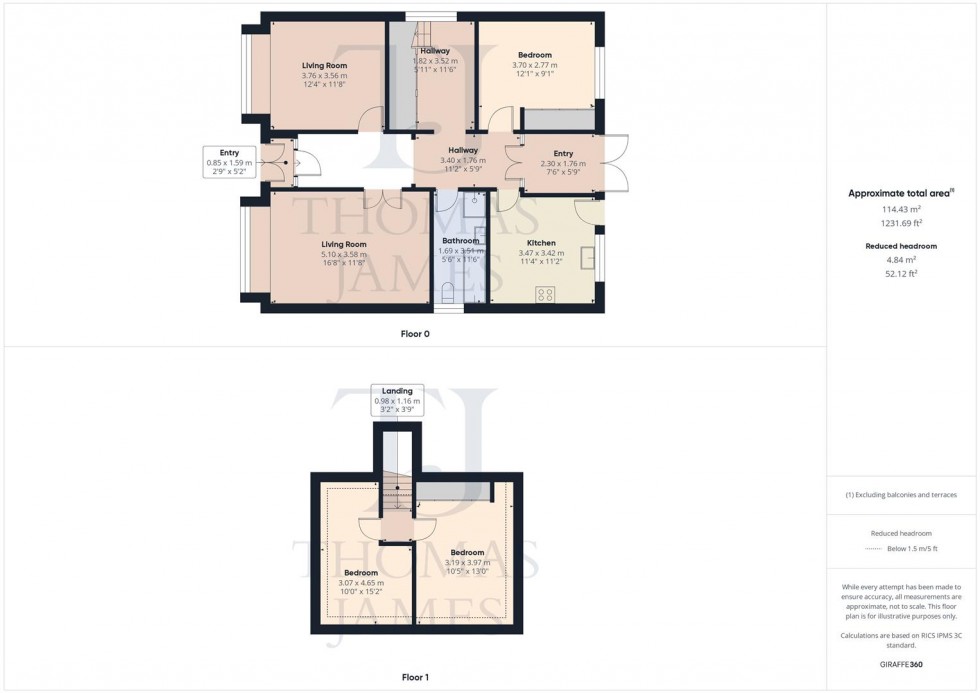Floorplan for Loughborough Road, Bunny, Nottingham