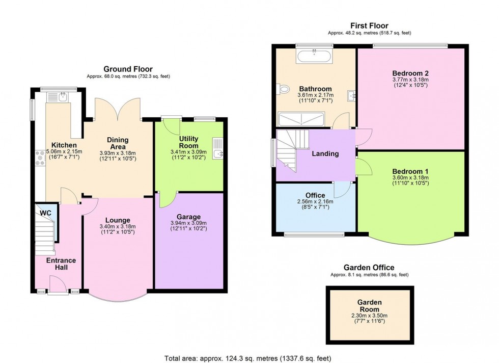 Floorplan for Ruddington Lane, Nottingham