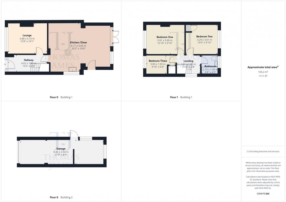 Floorplan for Churchill Drive, Ruddington