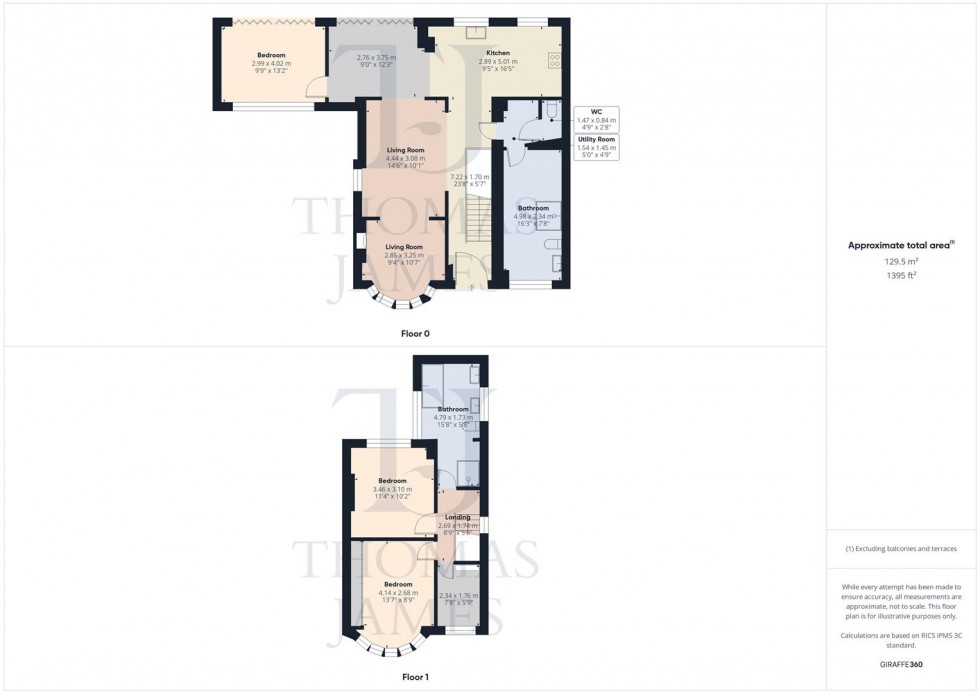 Floorplan for Candleby Lane, Cotgrave