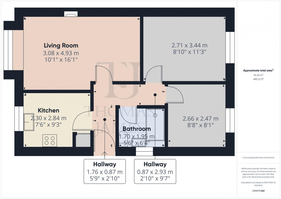 Floorplan for Daleside, Cotgrave, Nottingham