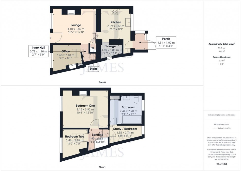Floorplan for Main Street, Epperstone, Nottingham
