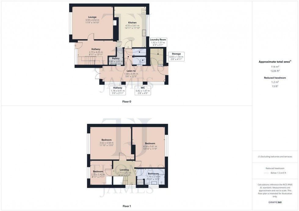 Floorplan for Brown Lane, Barton-In-Fabis, Nottingham