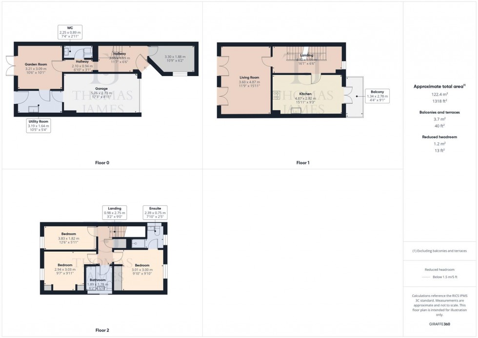Floorplan for Whitehall Court, Radcliffe-On-Trent, Nottingham