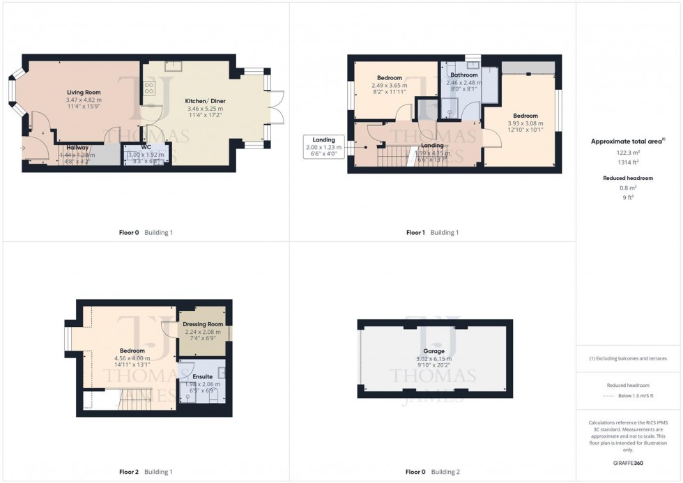 Floorplan for Daisy Court, Ruddington
