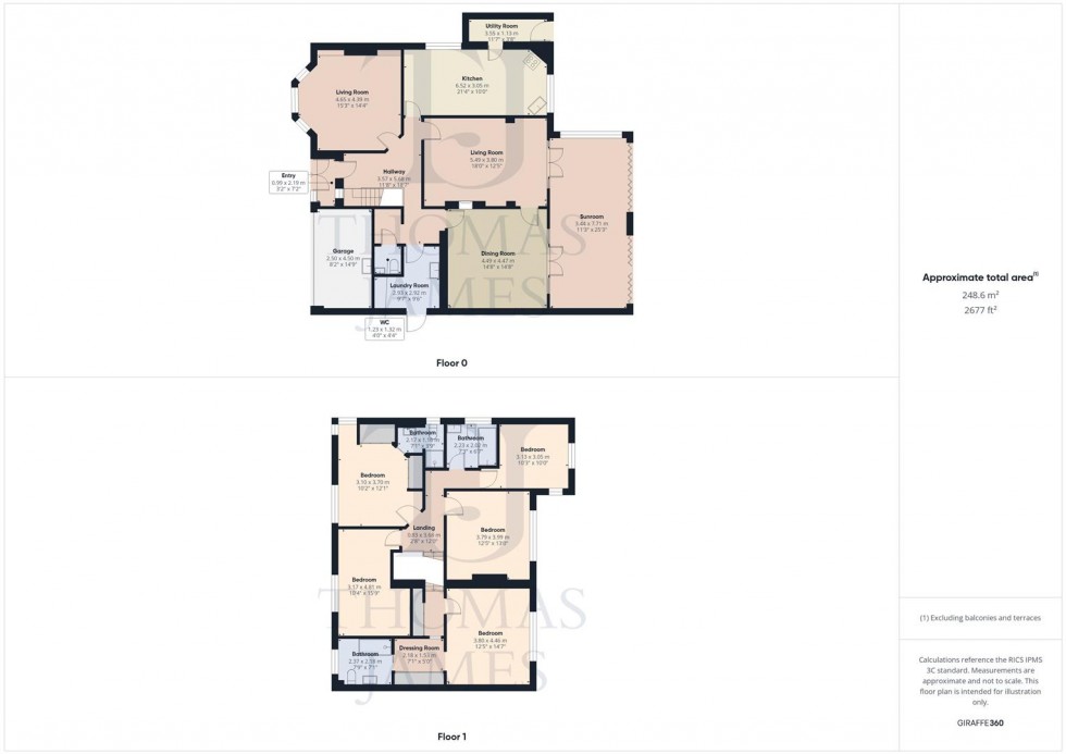 Floorplan for Loughborough Road, Ruddington, Nottingham