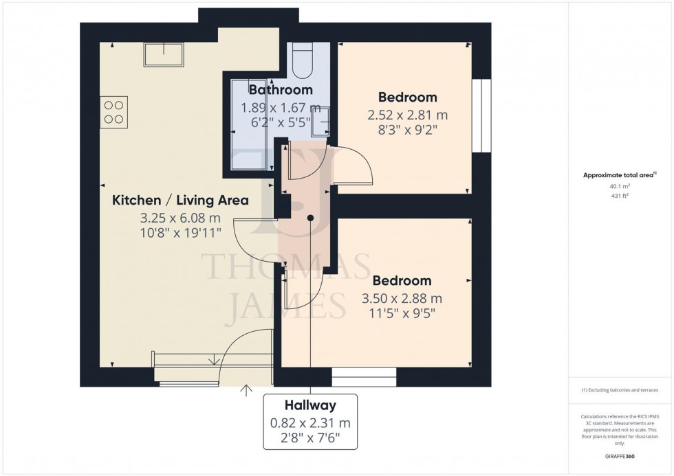 Floorplan for Easthorpe Street, Ruddington, Nottingham