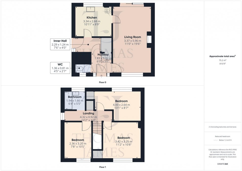 Floorplan for Tintagel Green, Clifton, Nottingham
