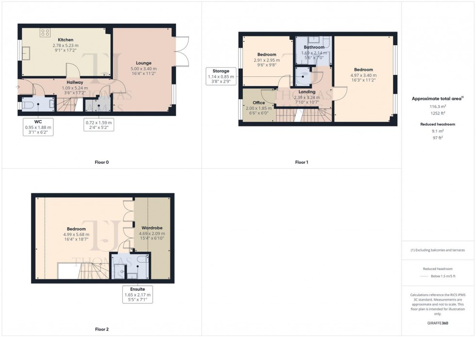 Floorplan for Windmill Close, Gotham, Nottingham