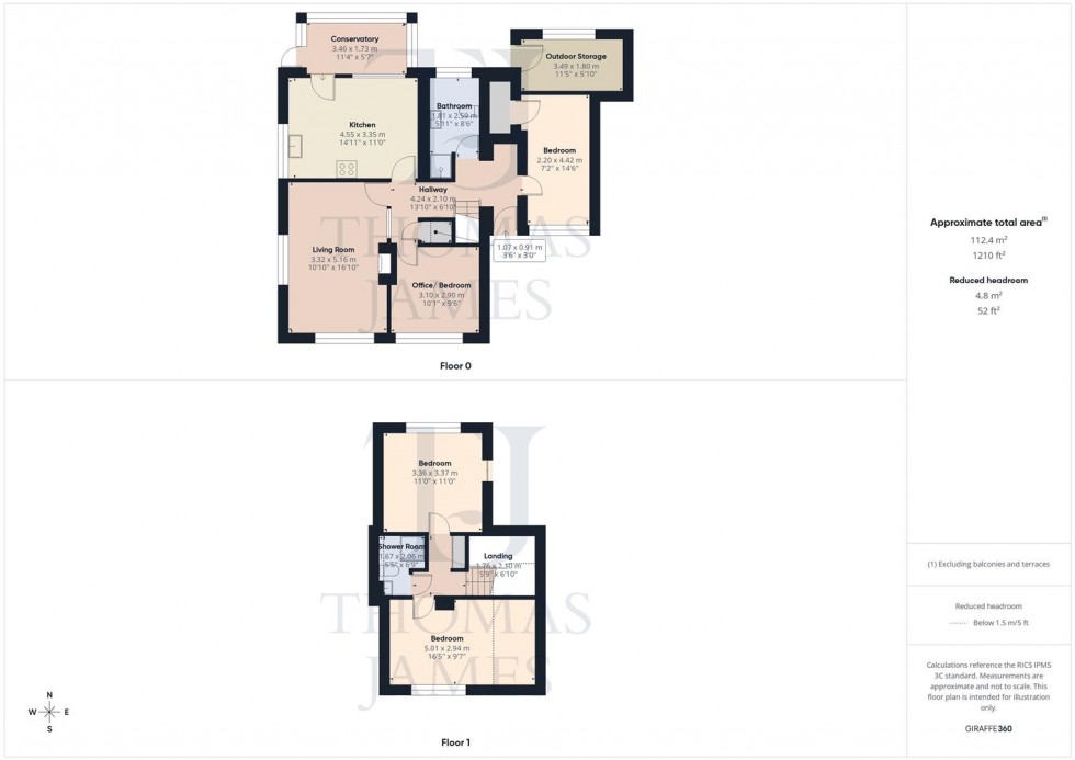 Floorplan for Pygall Avenue, Gotham
