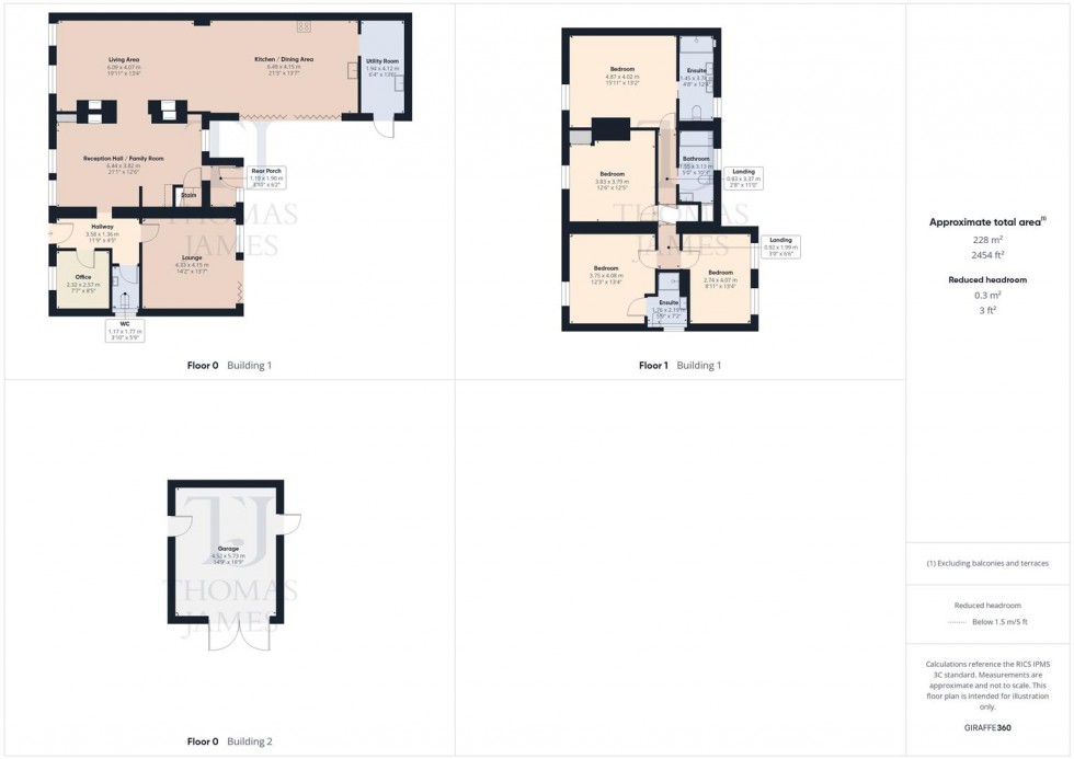 Floorplan for Woodley Street, Ruddington, Nottingham
