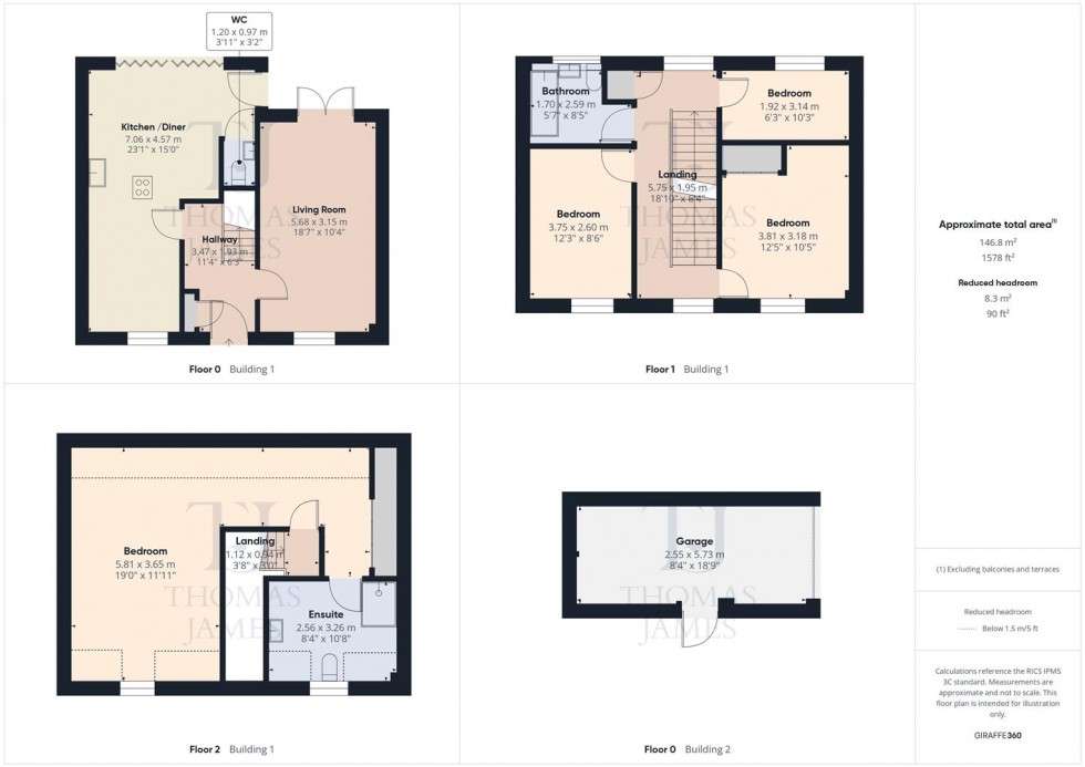 Floorplan for Davidson Gardens, Ruddington