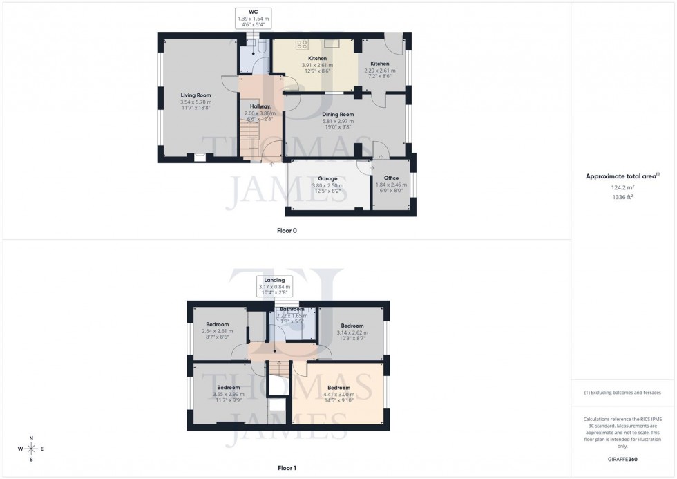 Floorplan for The Dial, Cotgrave, Nottingham