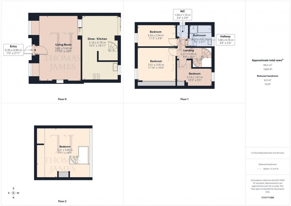 Floorplan for Meadow End, Gotham