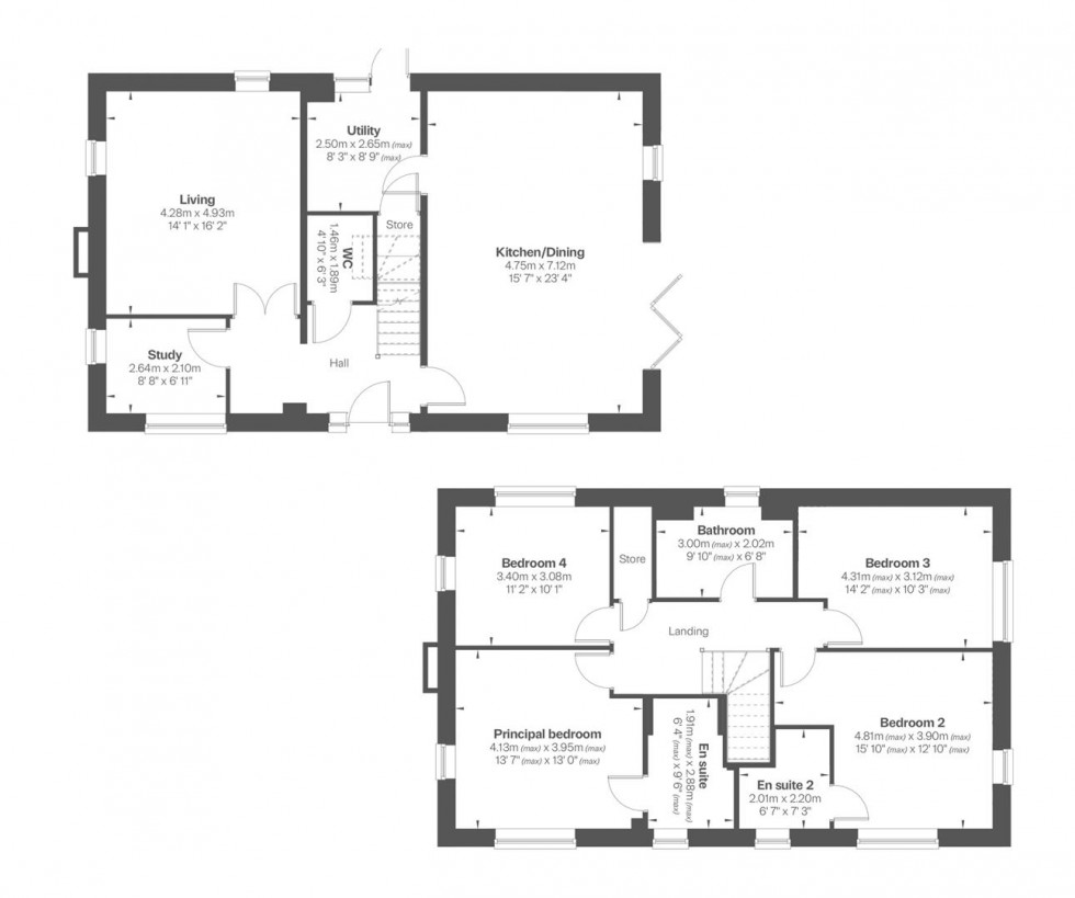 Floorplan for Home 36, Sylvan, Loughborough Road, Ruddington, Nottingham