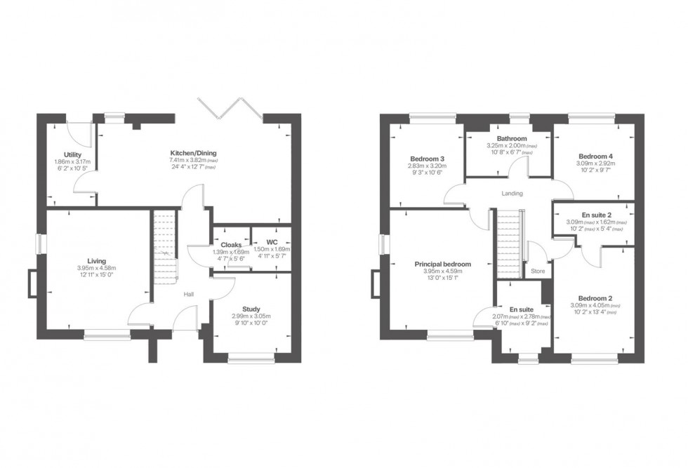 Floorplan for Home 6, Sylvan, Loughborough Road, Ruddington, Nottingham