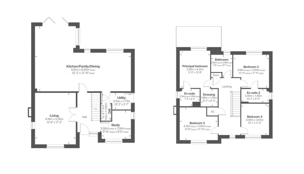 Floorplan for Home 7, Sylvan, Loughborough Road, Ruddington, Nottingham