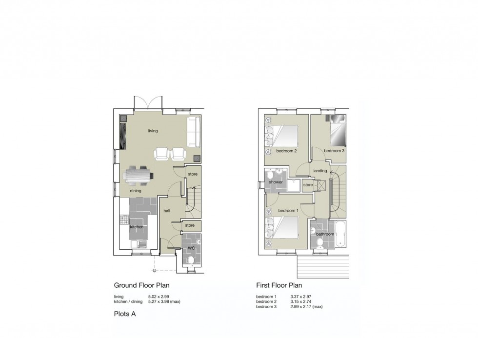 Floorplan for Plot 1, Nursery Drive, Carlton, Nottingham