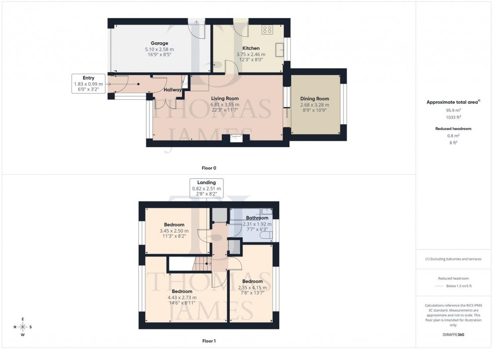 Floorplan for Westerham Road, Ruddington, Nottingham
