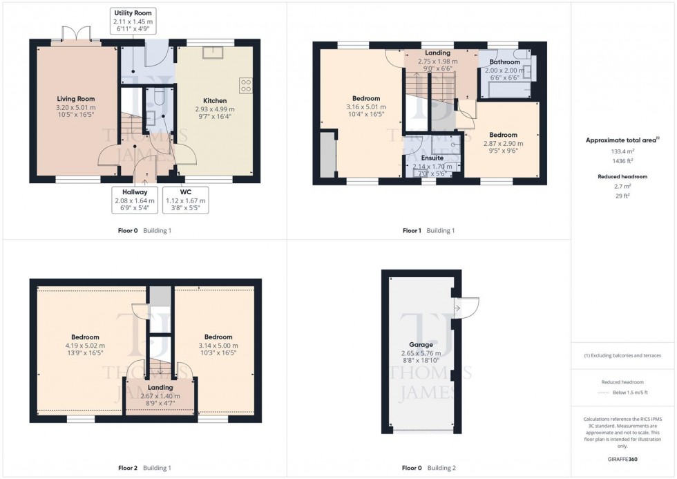 Floorplan for Wibberley Drive, Ruddington, Nottingham