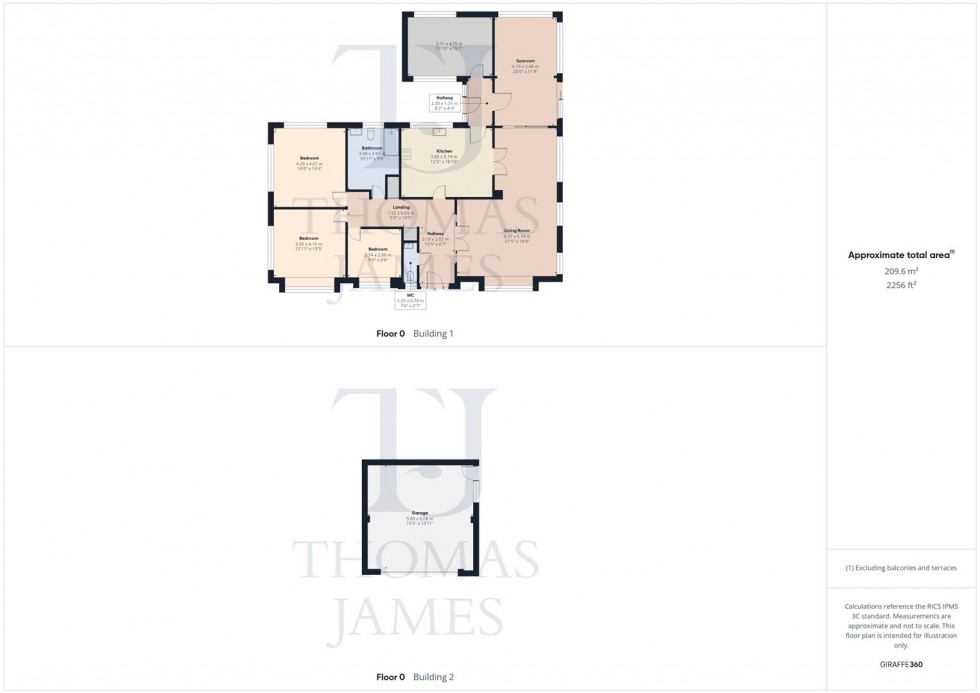 Floorplan for Foredrift Close, Gotham, Nottingham