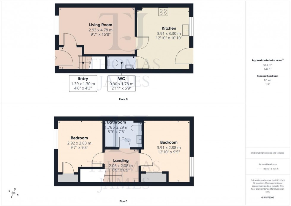 Floorplan for Radcliffe On Trent