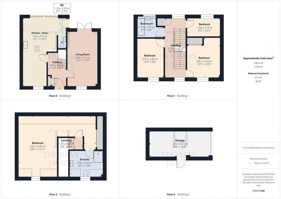 Floorplan for Davidson Gardens, Ruddington, NG11