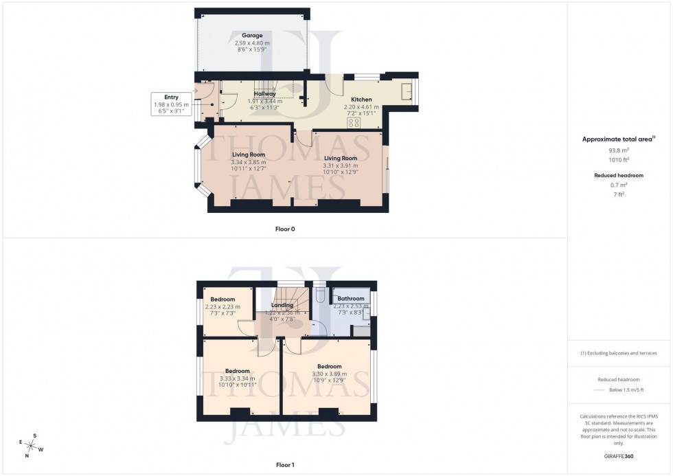 Floorplan for Elms Park, Ruddington, NG11