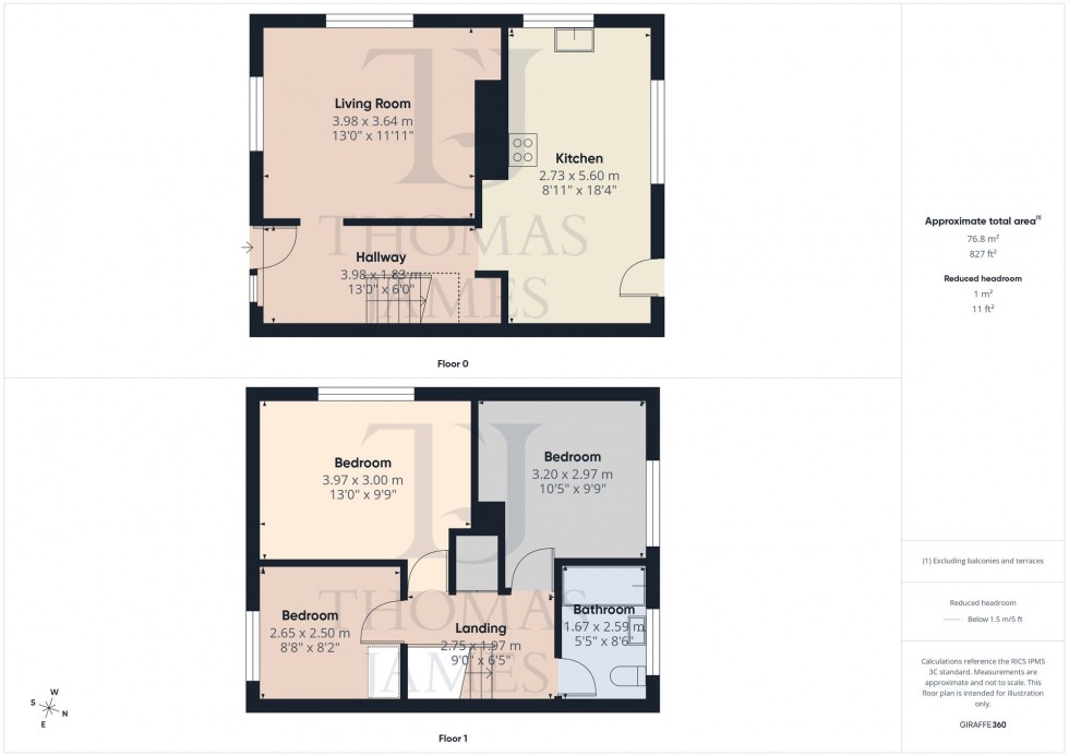 Floorplan for Crosshill, Cotgrave, NG12