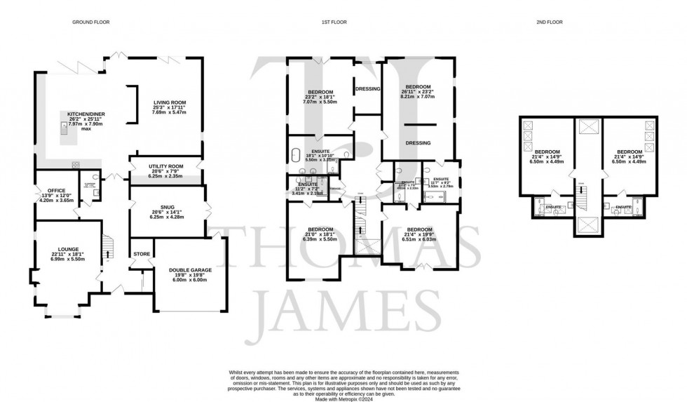 Floorplan for 222 Loughborough Road, Nottingham, NG11