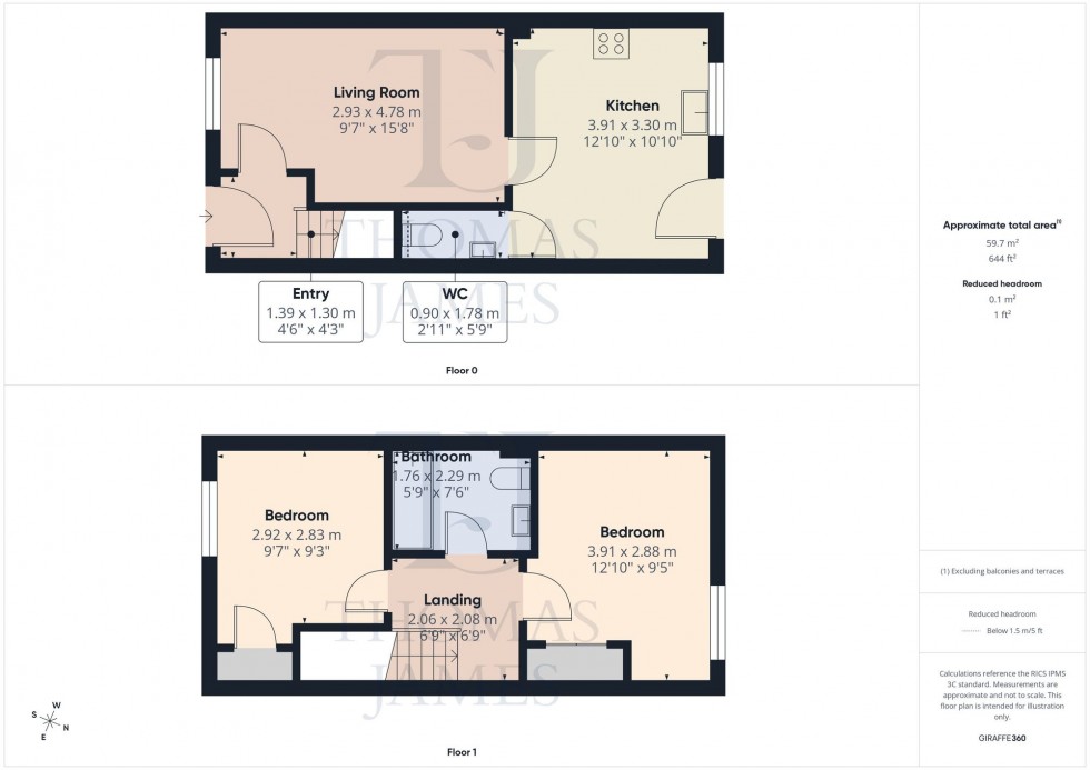 Floorplan for The Rother, Elwin Grove, NG12