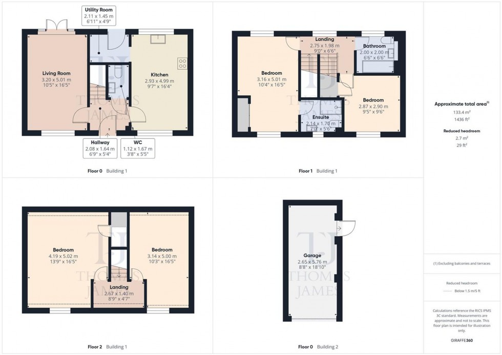 Floorplan for Wibberley Drive, Ruddington, NG11