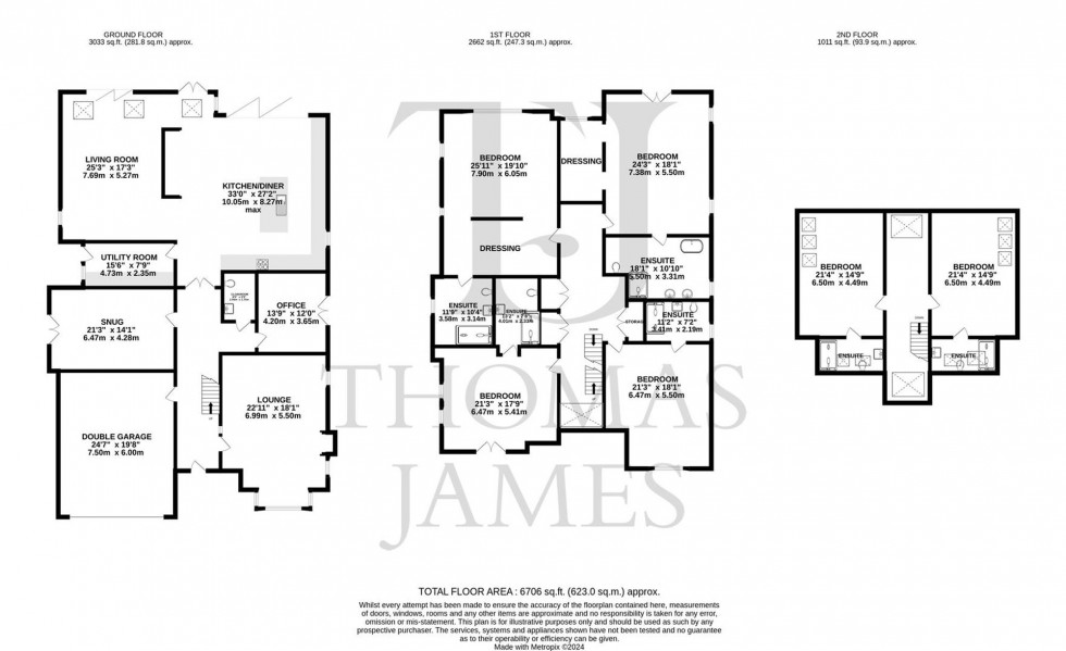 Floorplan for Loughborugh Road, Nottingham, NG11