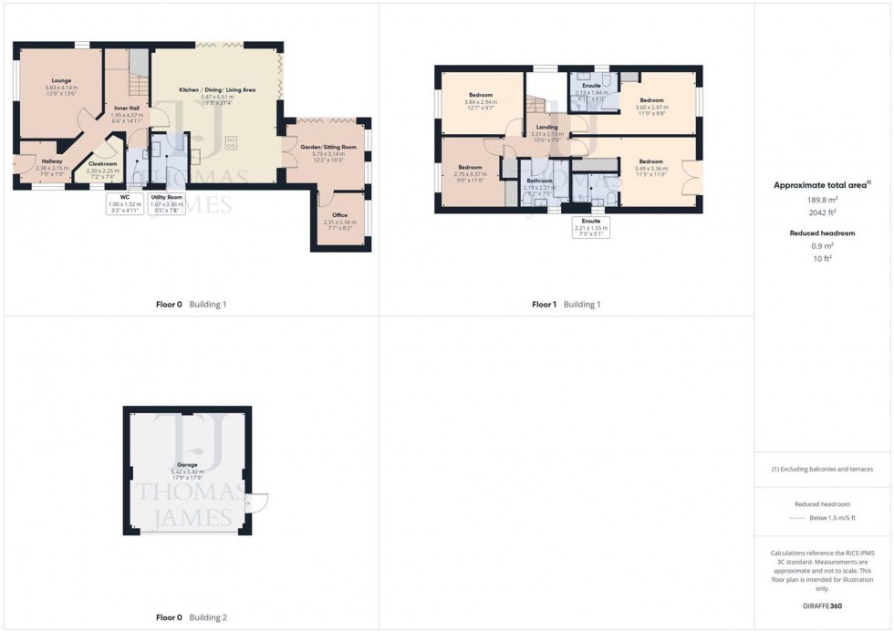 Floorplan for The Approach, Ruddington, NG11