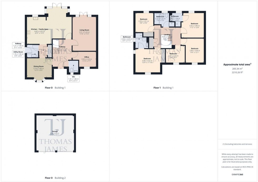 Floorplan for Heron Crescent, Cotgrave, NG12