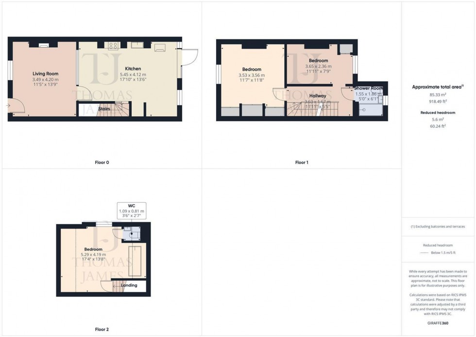 Floorplan for Frog Lane, Plungar, NG13