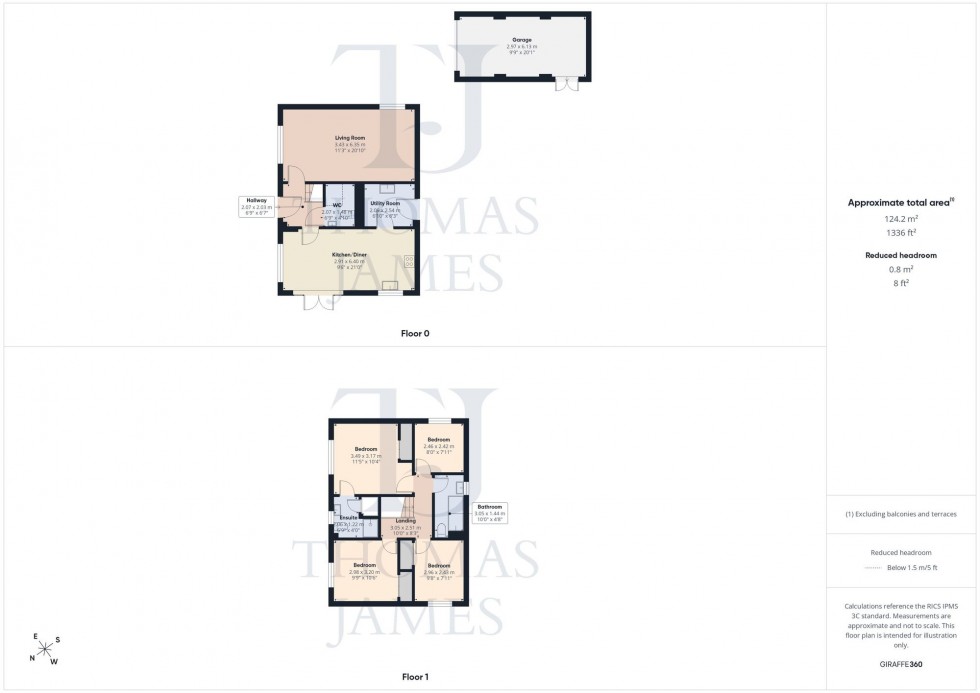 Floorplan for Kingcup Gardens, Ruddington, NG11