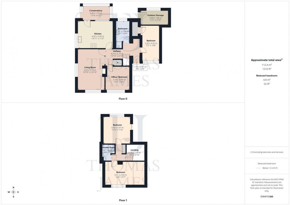 Floorplan for Pygall Avenue, Gotham, NG11